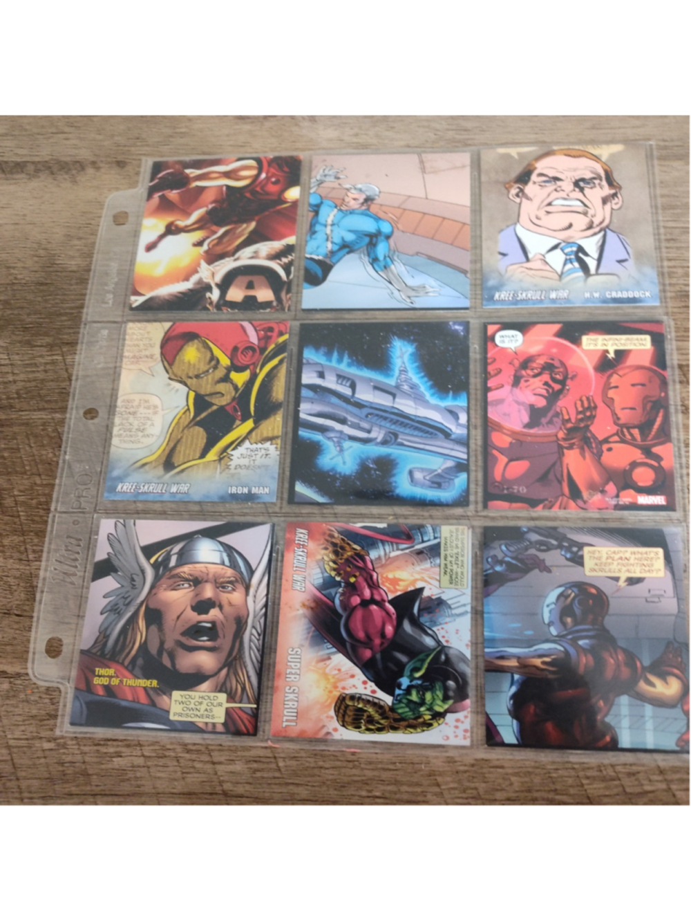 Marvel Trading Cards